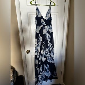 Windsor High Low Blue Sun Dress